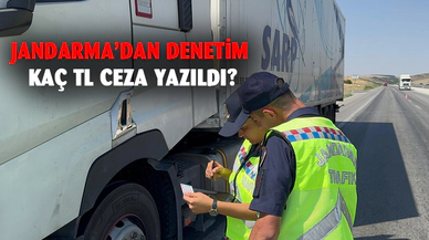 Bolvadin’de jandarma ekiplerinden asayiş ve trafik denetimi