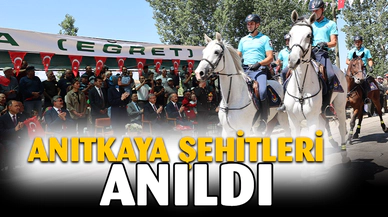 Anıtkaya şehitleri törenle anıldı