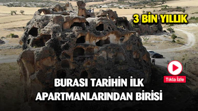 Tarihin ilk apartmanlarından Avdalaz Kalesi 3 bin yıldır ihtişamını koruyor