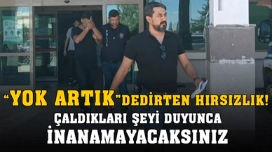 Afyon'da "yok artık" dedirten hırsızlık