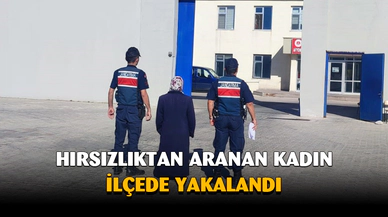 Hırsızlık suçundan aranan şahsı jandarma yakaladı