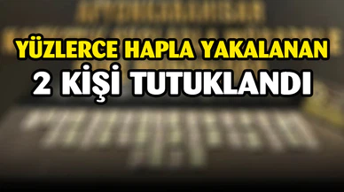 503 adet uyuşturucu hapla yakalanan 2 şahıs tutuklandı