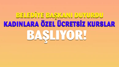 Başkan Koyuncu'dan Kadınlara Güzel Haber