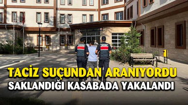 Şantaj suçundan aranan şahıs jandarmanın takibi ile yakalandı