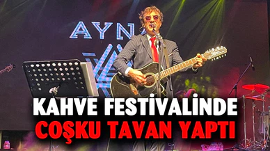 Afyon'da kahve festivalinde coşku tavan yaptı