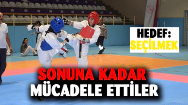Taekwondo il seçmeleri yapıldı