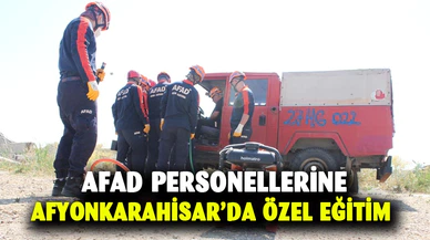 43 AFAD personeline eğitim