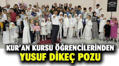 Afyonkarahisar’da öğrencilerden Yusuf Dikeç pozu