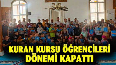 Sultandağı’nda  400’e yakın öğrencinin katıldığı yaz kuran kursları sona erdi