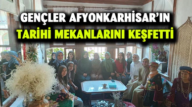 Afyonkarahisar’da liseli gençlere yönelik gezi düzelendi