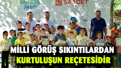 Milli görüşçüler piknikte buluştu