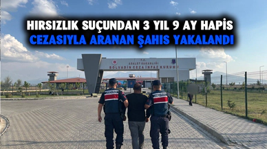 Hırsızlık suçundan 3 yıl 9 ay hapis cezasıyla aranan şahıs yakalandı