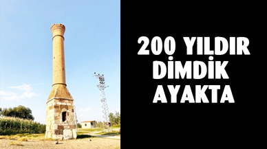 Tarlaların ortasındaki tarih, 200 yılı aşkın süredir ayakta
