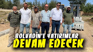 Bolvadin’e yatırımlar devam edecek