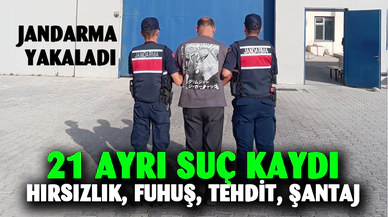 Afyonkarahisar’da suç makinesi yakalandı