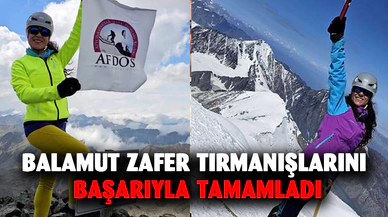 Balamut zafer tırmanışlarını başarıyla tamamladı