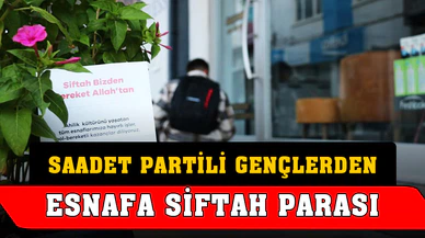 Ahilik Haftası’nda siftah Saadet’ten!