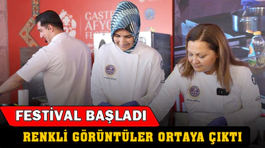 Gastronomi Şehri Afyon'da Lezzet Festivali Başladı