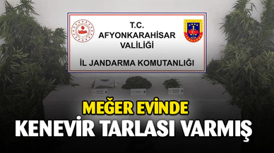 Jandarma eve yaptığı baskında bakın neler yakaladı