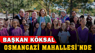 Başkan Köksal Mahalle Ziyaretlerine Devam Ediyor