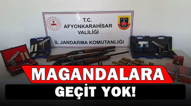 Jandarmadan magandalara yönelik operasyon