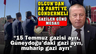 İYİ Parti'li Olgun'dan AK Parti'ye Göndermeli Gaziler Günü Mesajı