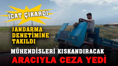İcat Çıkardı Jandarmaya Yakalandı