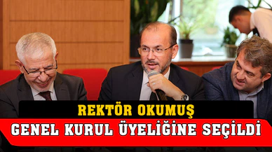 AFSÜ Rektörü Okumuş, üniversite hastaneleri birliği genel kuruluna katıldı