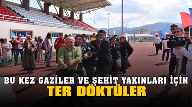 Afyonkarahisar’da müsabakalar gaziler için yapıldı
