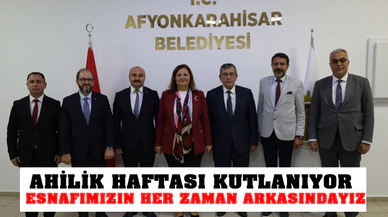 Afyonkarahisar'da Ahilik Haftası kutlanıyor