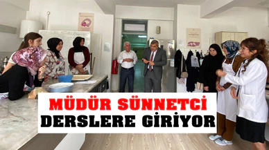 Müdür Sünnetci ziyaretlerine devam ediyor