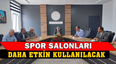 Afyon'da spor salonları daha etkin kullanılacak