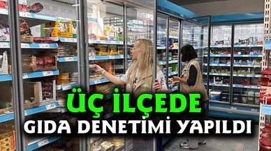 Toplum tüketim noktalarında gıda denetimi yapıldı