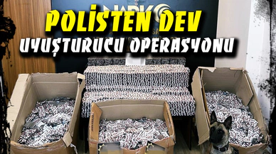 Afyonkarahisar'da uyuşturucu operasyonu binlerce hap yakalandı