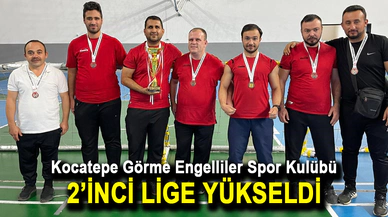 Afyonkarahisar'da Kocatepe Engelliler Kulübü ikinci lige yükseldi