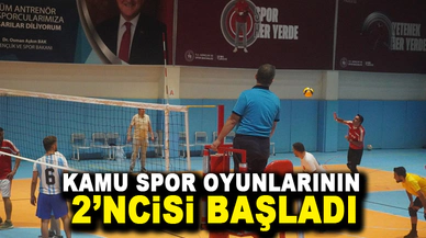 Kamu spor oyunlarının 2’ncisi başladı