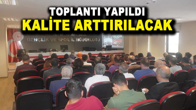 Yeni dönem yurt hizmetleri toplantısı yapıldı