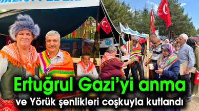 Ertuğrul Gazi’yi anma ve Yörük şenlikleri coşkuyla kutlandı