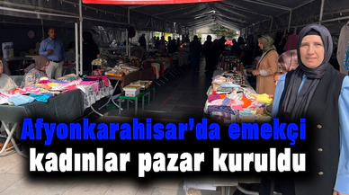 Emekçi kadınlar pazarı açıldı