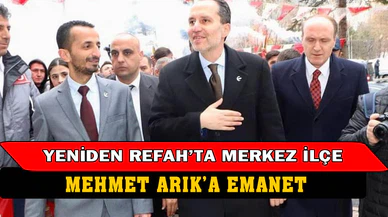 Merkez ilçe Arık'a emanet