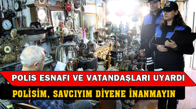 Polis vatandaşları bilgilendiriyor