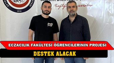 Eczacılık Fakültesi öğrencilerinin projesi TÜSEB destek programına kabul edildi