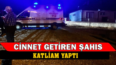 Afyonkarahisar'da cinnet getiren şahıs katliam yaptı