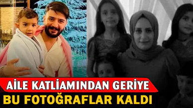 6 kişilik aile yan yana defnedildi