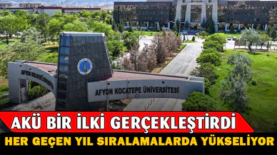 Afyon Kocatepe Üniversitesi'nden Bir İlk