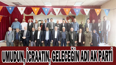 AK Parti Kızılören kongresinde Ramazan Coşgun güven tazeledi