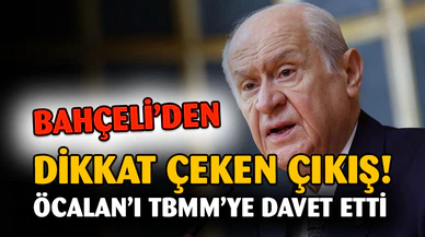 Bahçeli'den Dikkat Çeken Öcalan Açıklaması