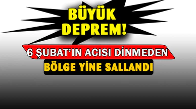 Son Dakika! Korkutan Deprem!