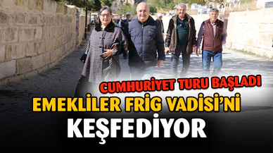 Emekliler Frig Vadisi'ni Keşfediyor