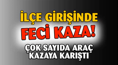 Afyonkarahisar'da zincirleme trafik kazası: 9 yaralı